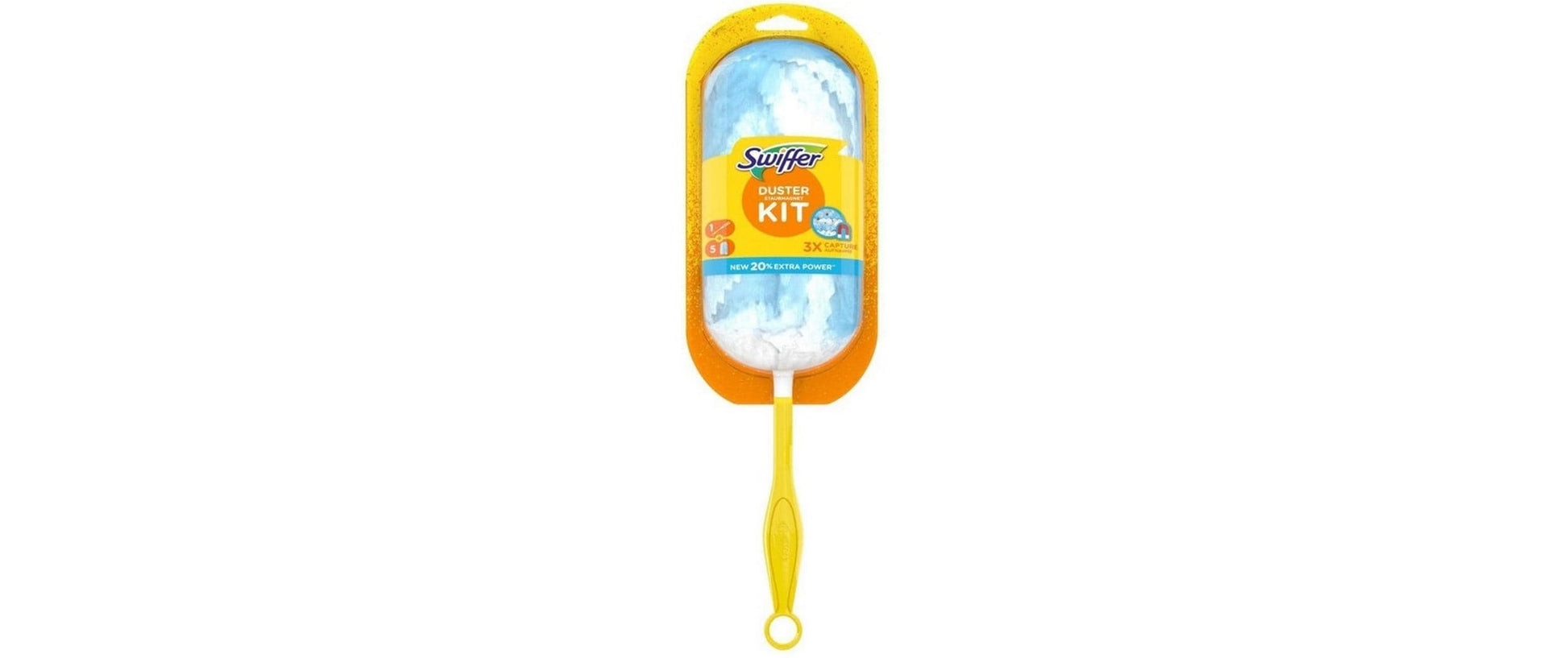 Swiffer Staubwedel Starter Kit – Kunststoff – Gelb, Orange – 6 Stk.