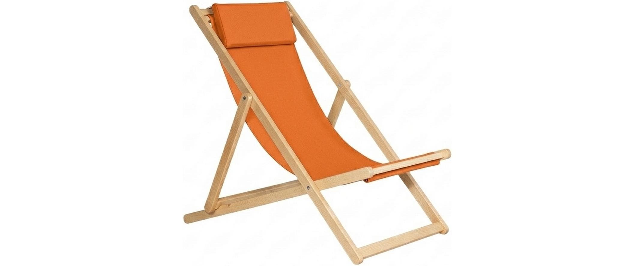 Fiam Kinderstuhl TEXFIL – 60 × 103 × 92 cm – Buche & Walnuss – Orange