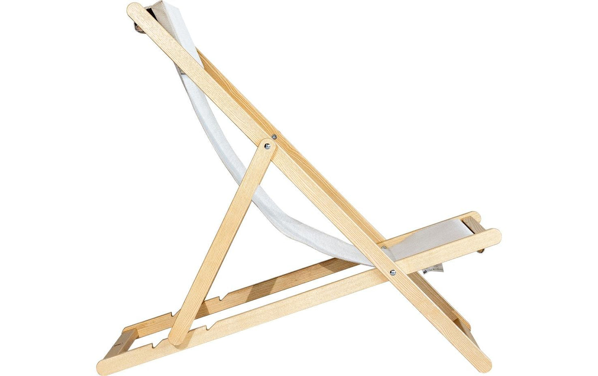 Fiam Relax Kinderstuhl – 60 × 103 × 92 cm – Buche & Walnuss – Weiss – Zusammenklappbar