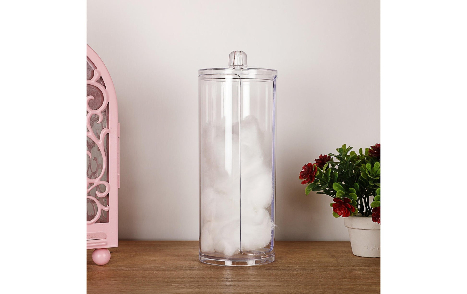 Hermia Vorratsdose 980 ml, 7 × 22 × 7 cm, Acryl, Transparent