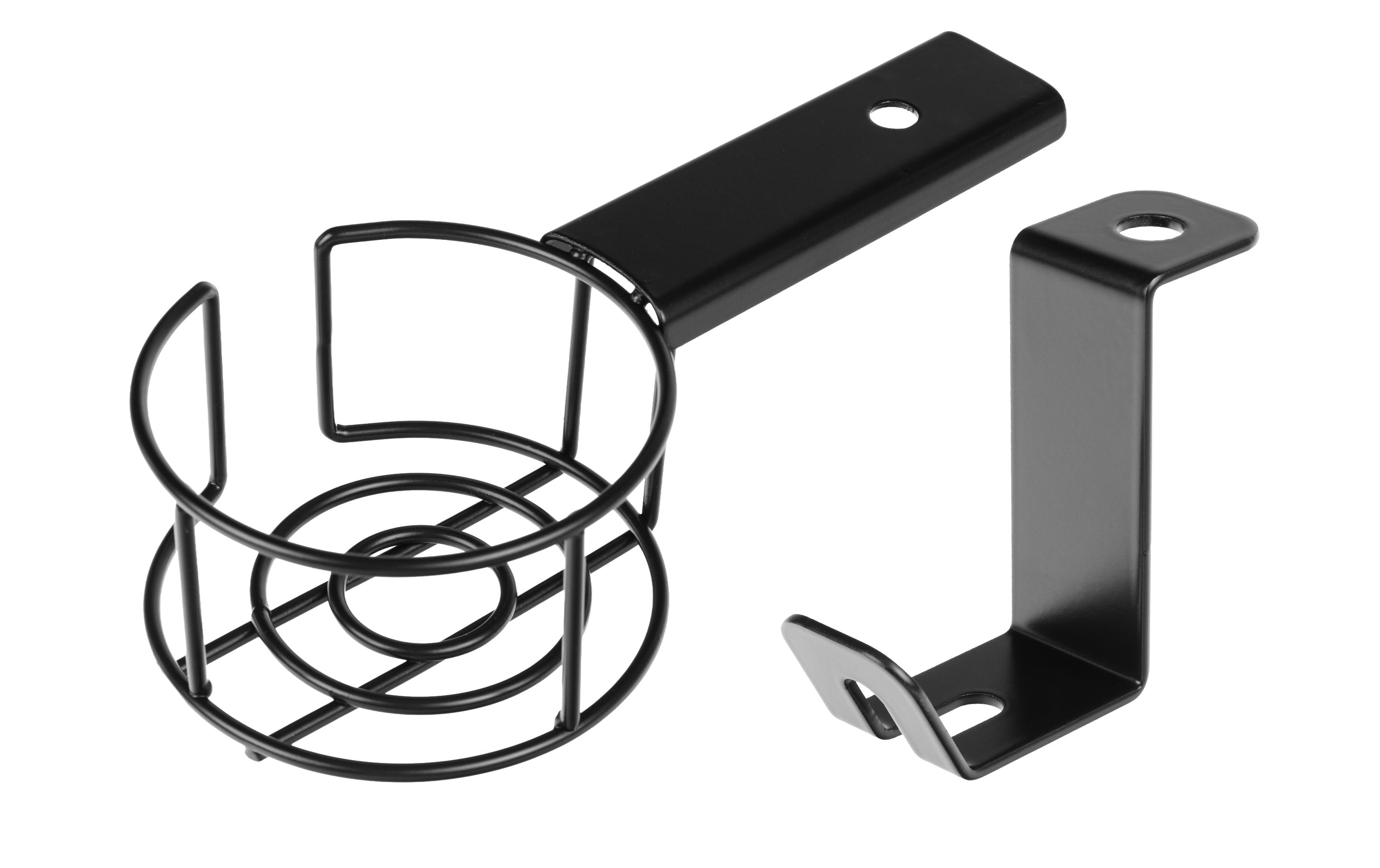 Onit Headset-Ständer – mit Getränkehalter – Metall, schwarz