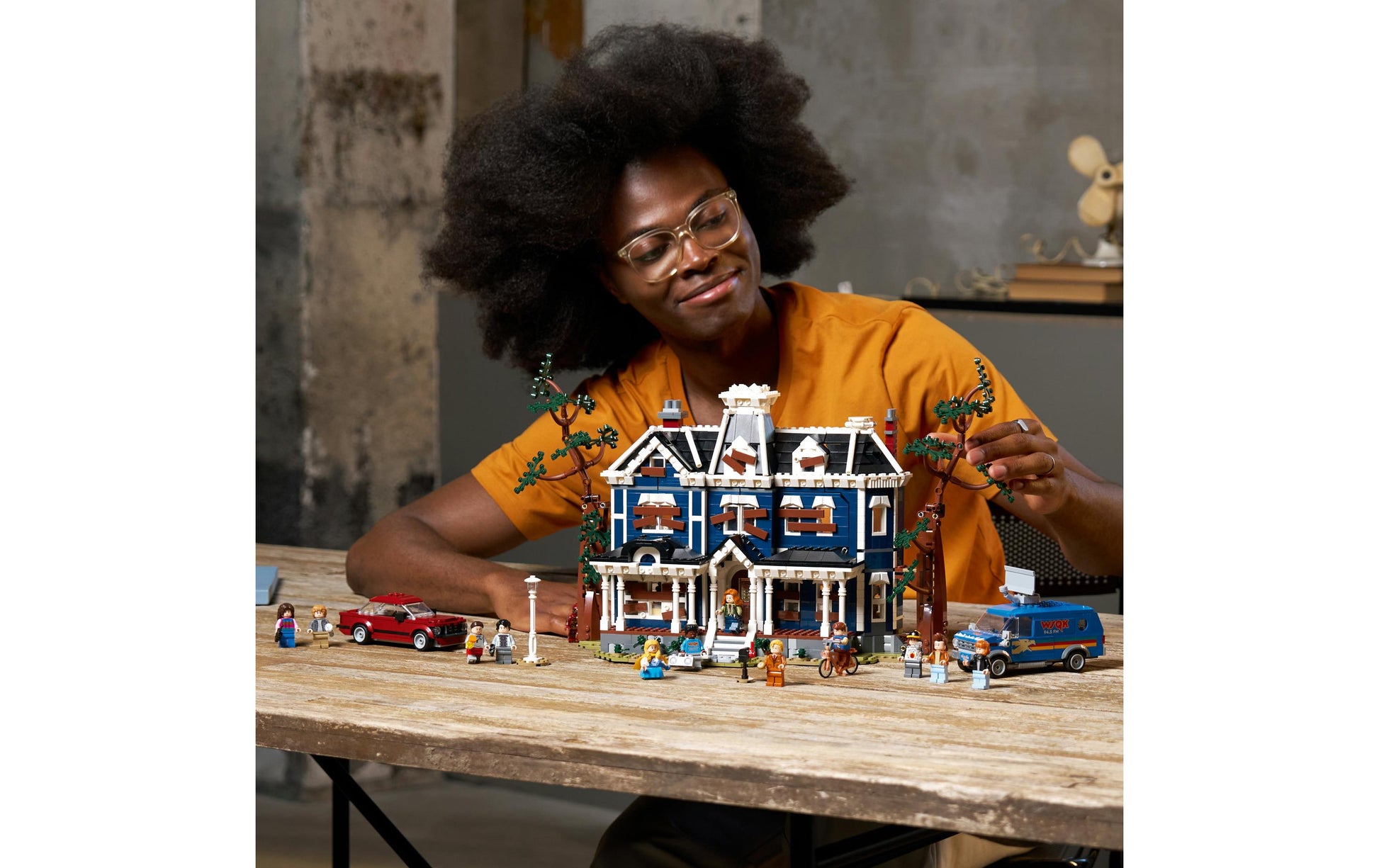 LEGO Icons 3D-Puzzle Stranger Things: The Creel House – 2593 Teile – ab 18 Jahren