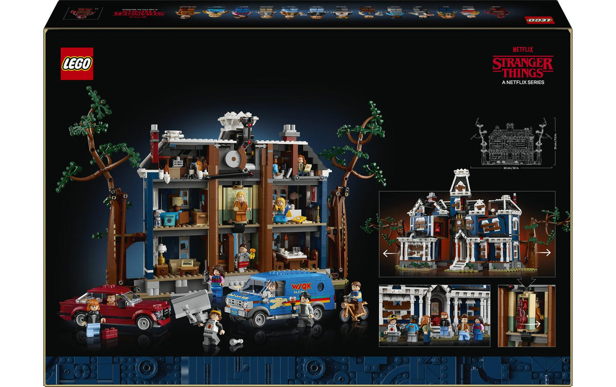 LEGO Icons 3D-Puzzle Stranger Things: The Creel House – 2593 Teile – ab 18 Jahren