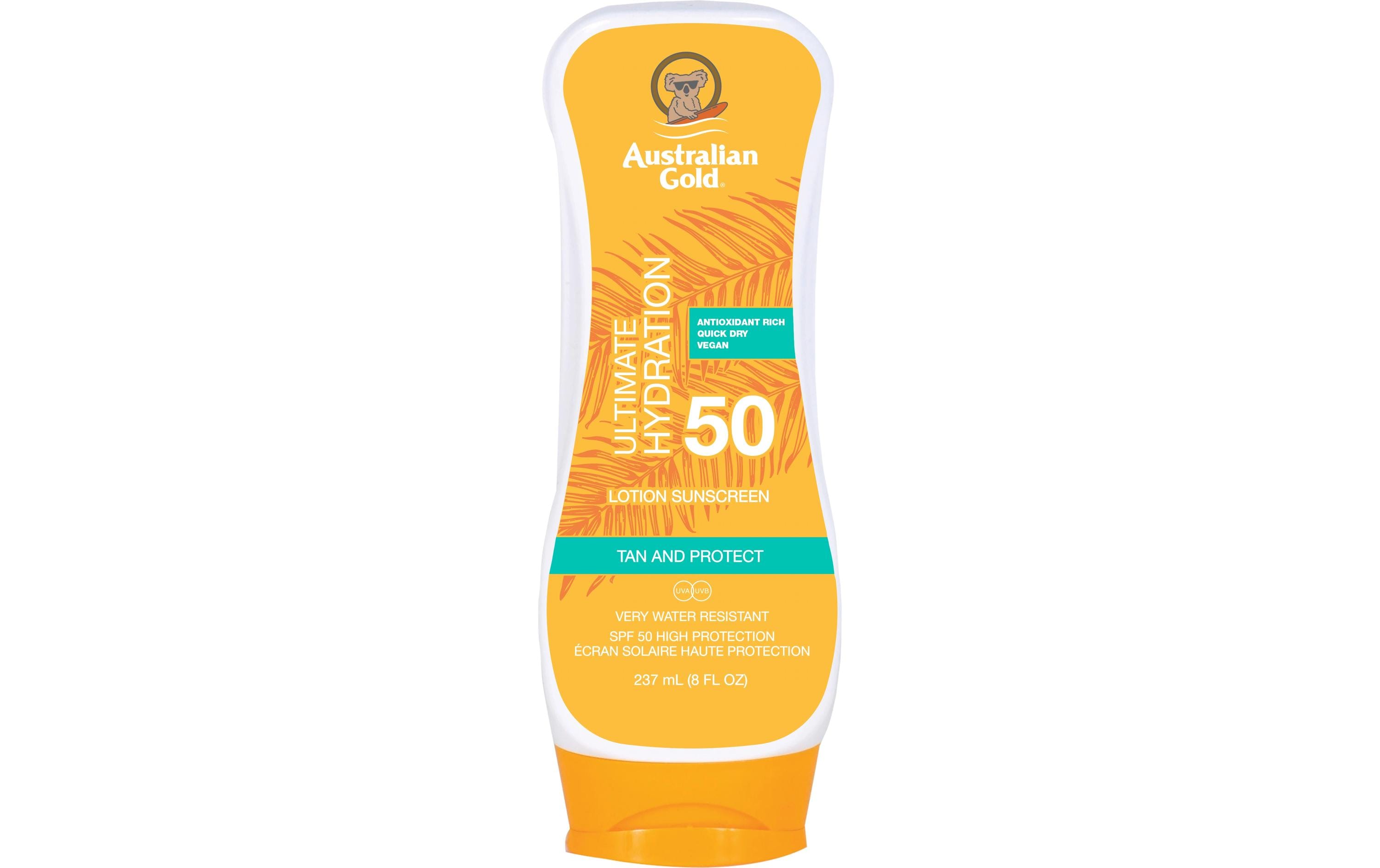 Australian Gold Sonnencreme SPF 50 – wasserfest – 237 ml