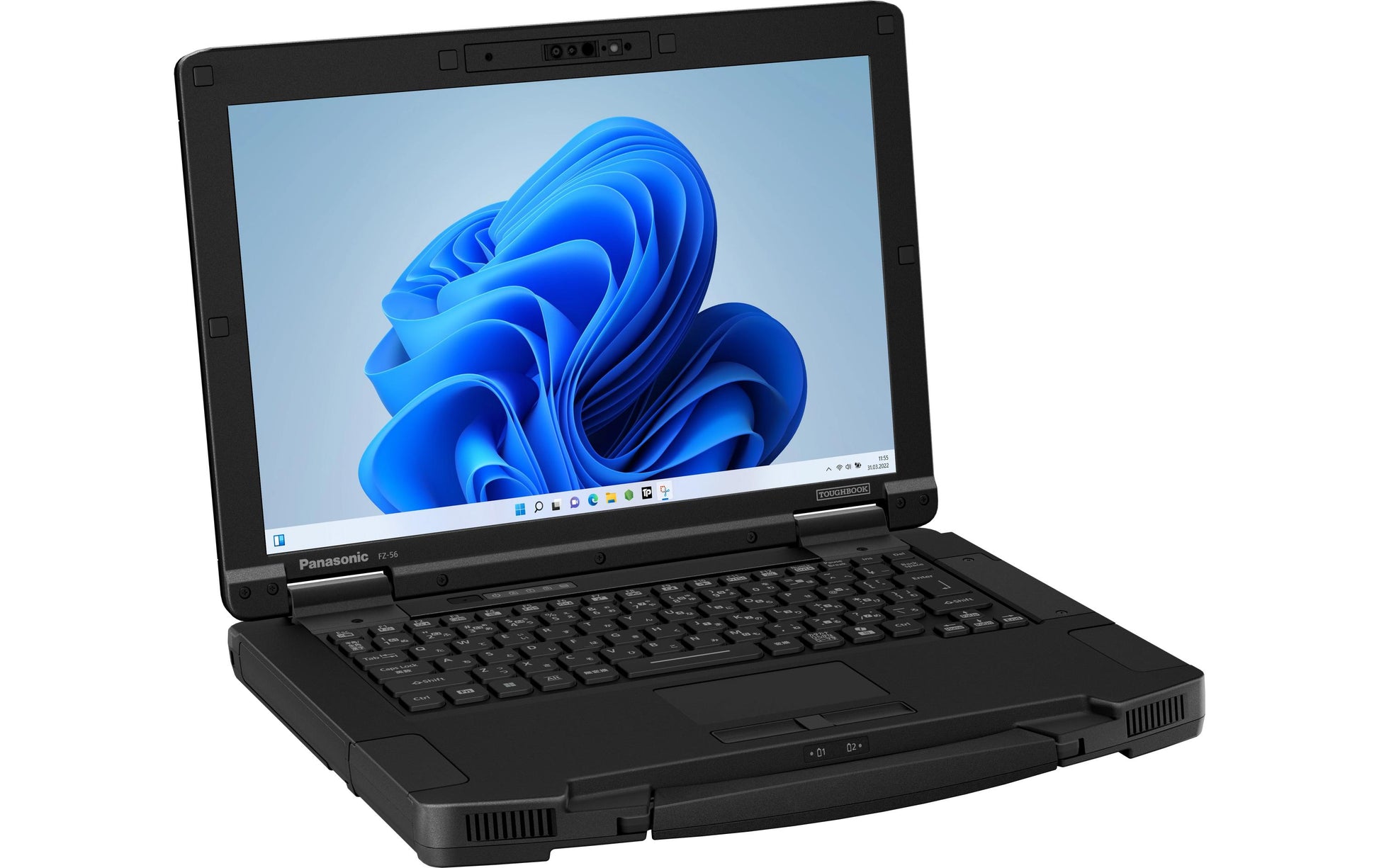 Panasonic FZ-56 mk1 – 14" WUXGA Touch, Core Ultra 5 235H, 16 GB, 512 GB SSD, Win 11 Pro, QWERTZ (CH)