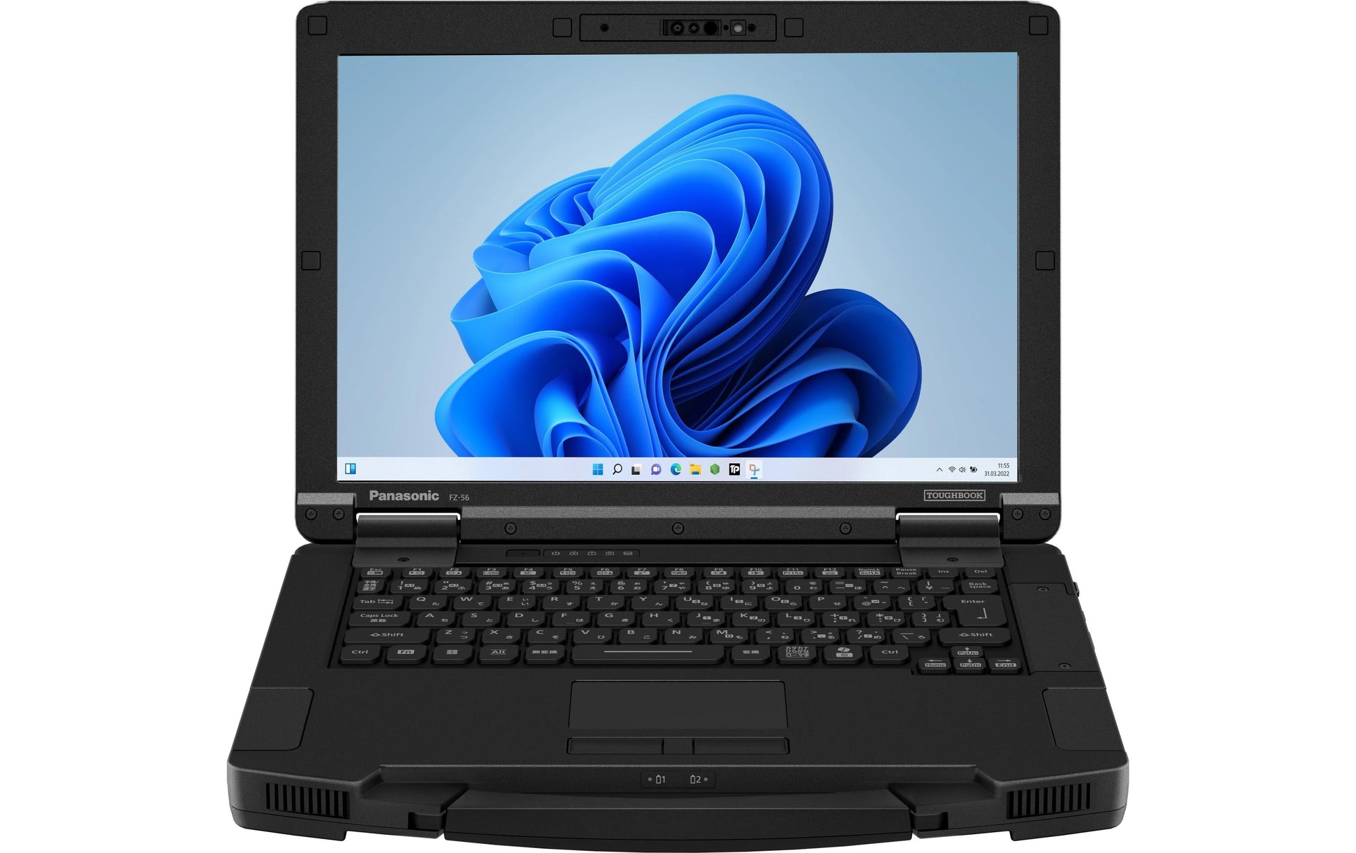 Panasonic FZ-56 mk1 – 14" WUXGA Touch, Core Ultra 5 235H, 16 GB, 512 GB SSD, Win 11 Pro, QWERTZ (CH)