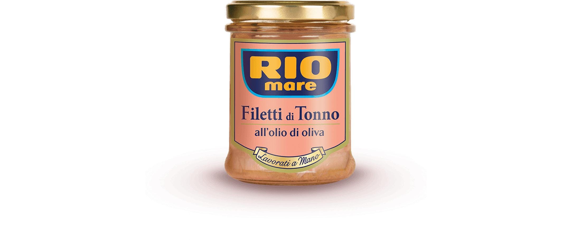 Rio Mare Thunfischfilets in Olivenöl – 120 g