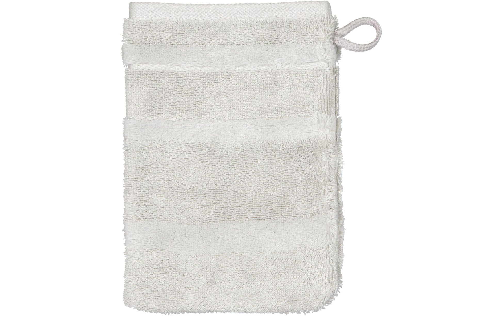 Cawö Waschlappen Noblesse – 16 × 22 cm, Grau, Baumwolle, OEKO-TEX