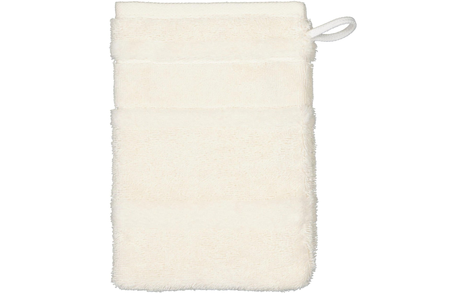 Cawö Waschhandschuh Noblesse – 16 × 22 cm, Beige, Baumwolle, OEKO-TEX