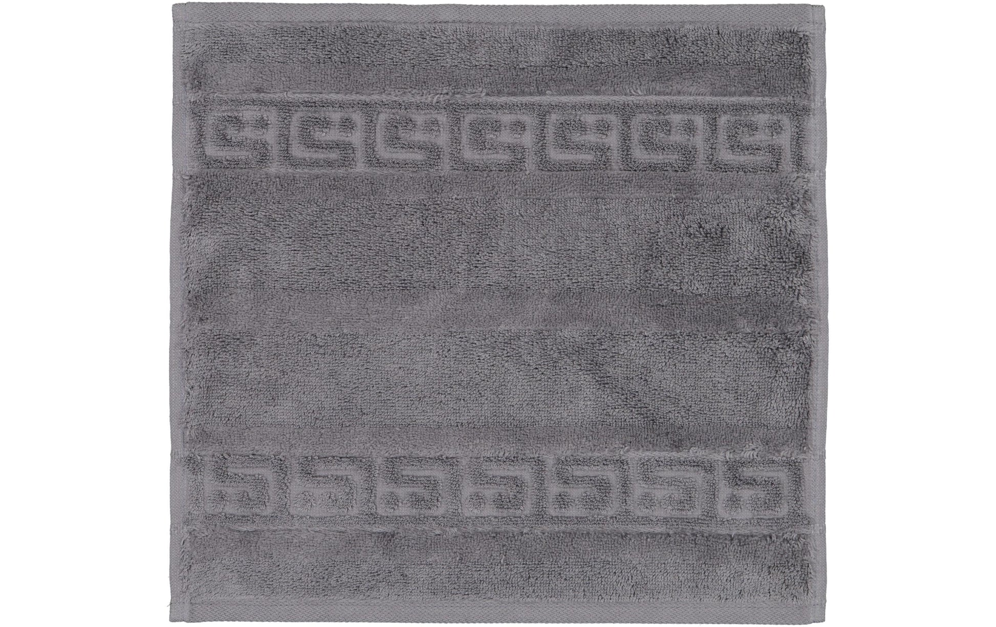 Cawö Waschlappen Noblesse – 30×30 cm, Baumwolle, Dunkelgrau