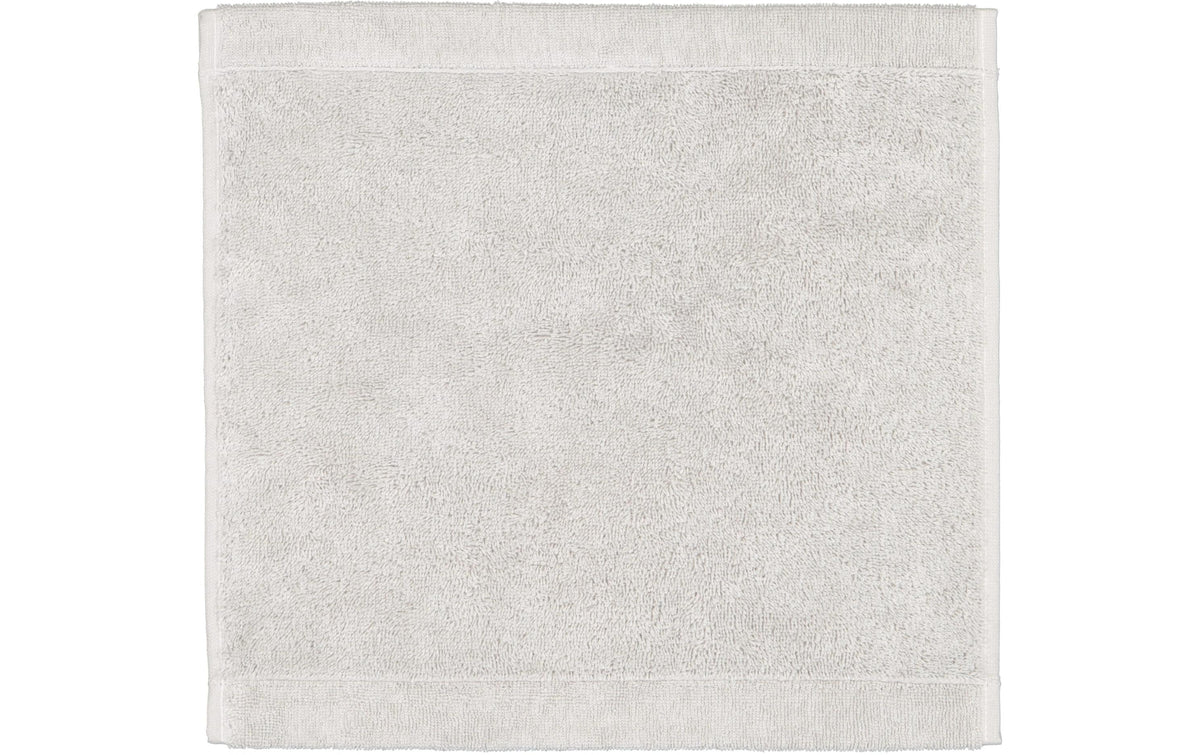 Cawö Waschlappen Lifestyle – 30×30 cm, Baumwolle, Grau
