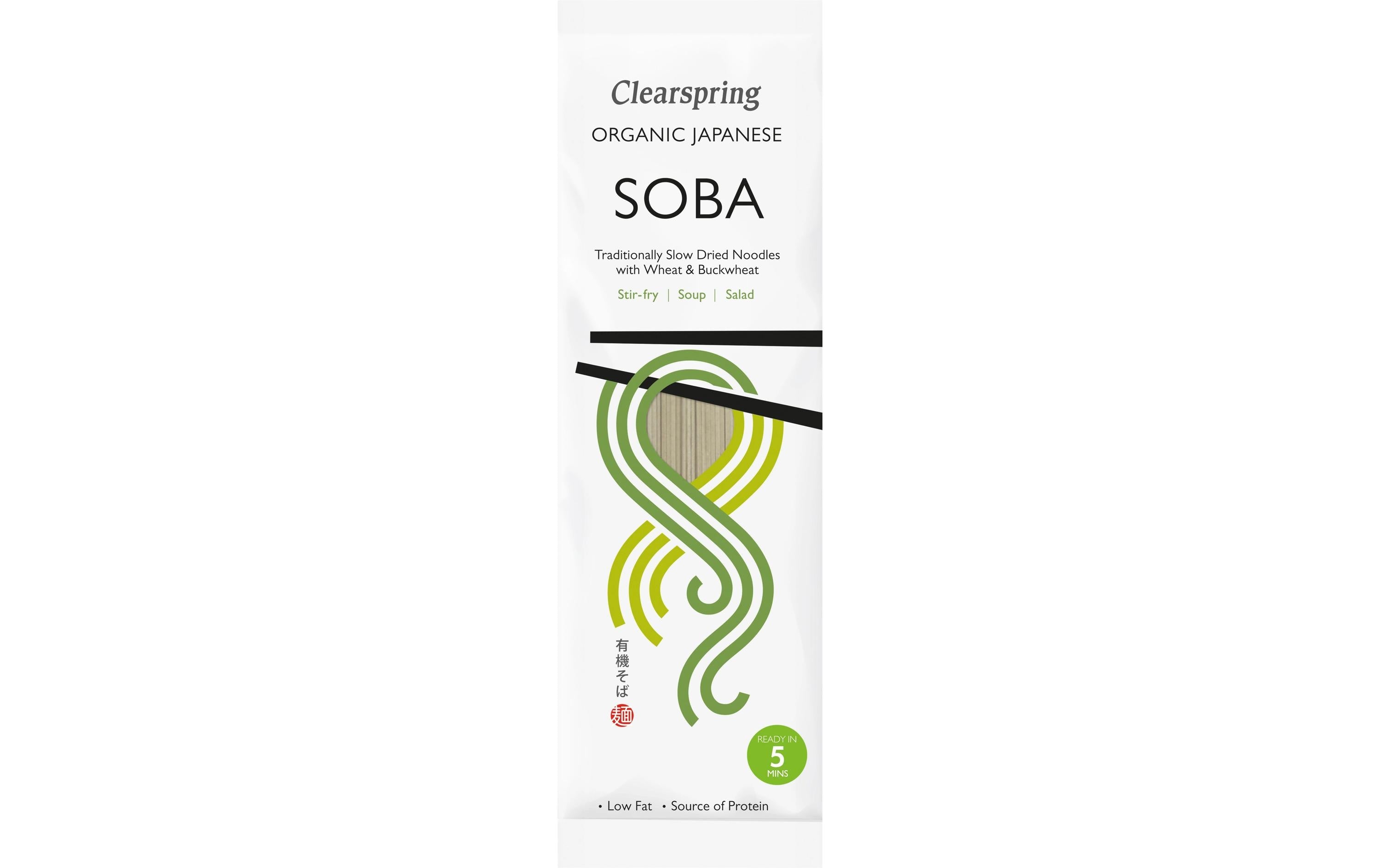Clearspring Bio Soba-Nudeln, vegan – 200 g