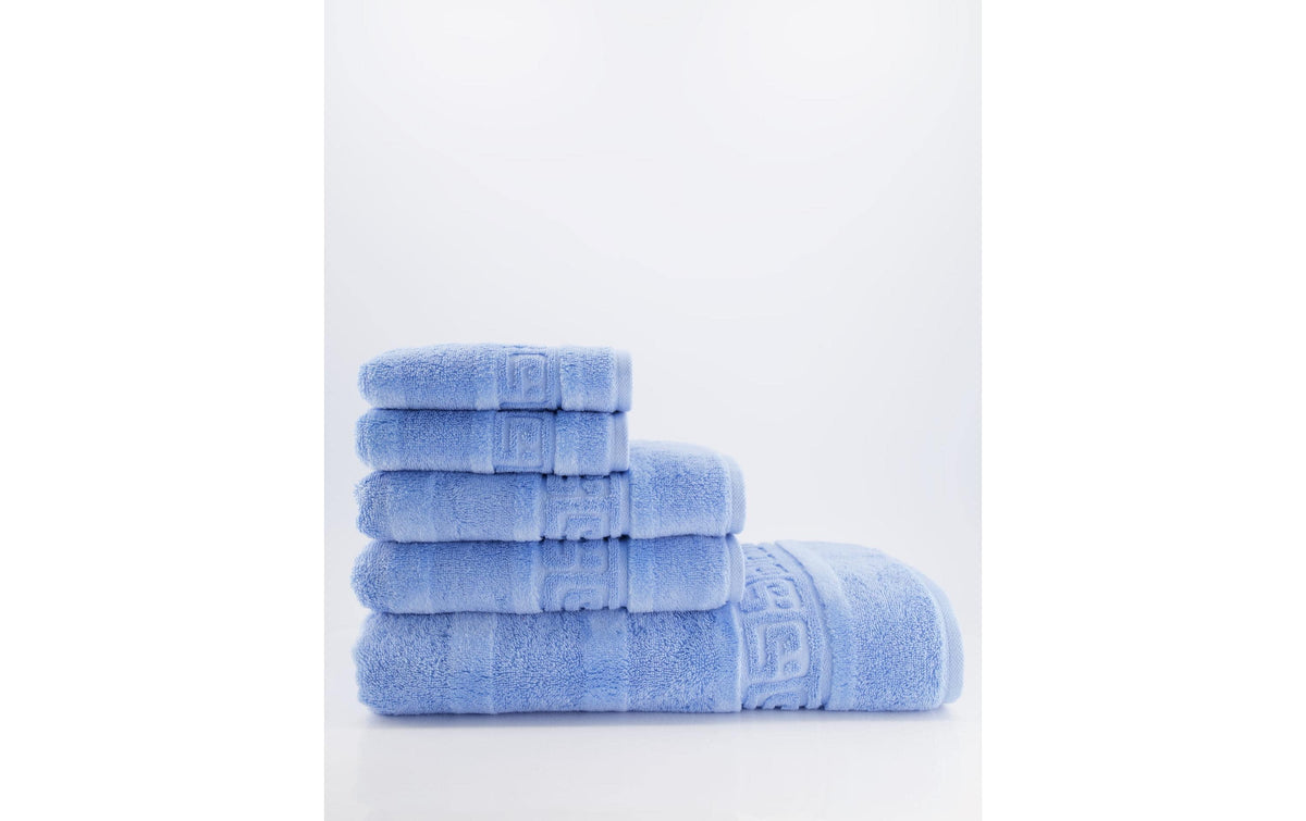 Cawö Waschlappen Noblesse – 30×30 cm, Baumwolle, Blau