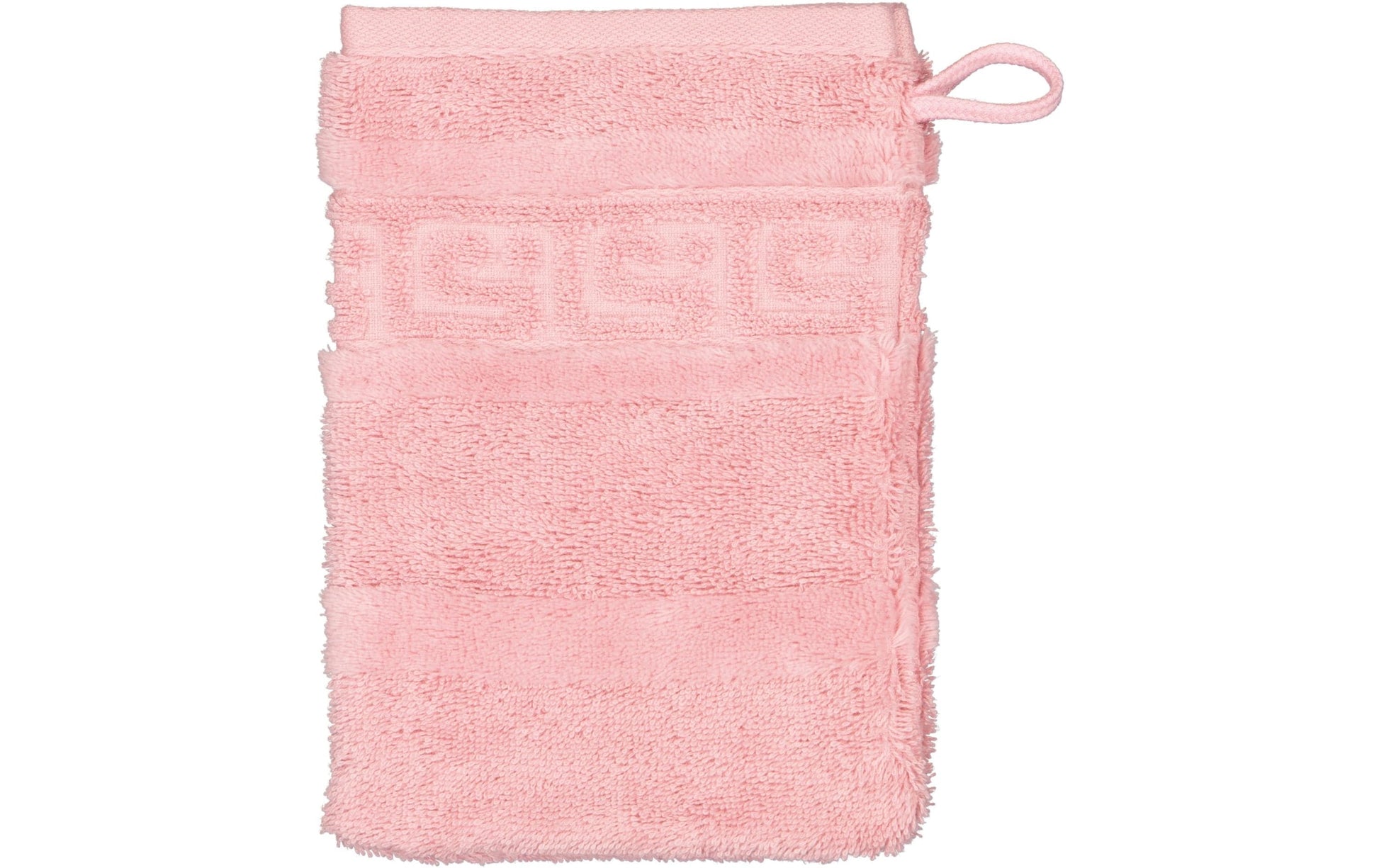 Cawö Waschhandschuh Noblesse – 16×22 cm, Baumwolle, Rosa