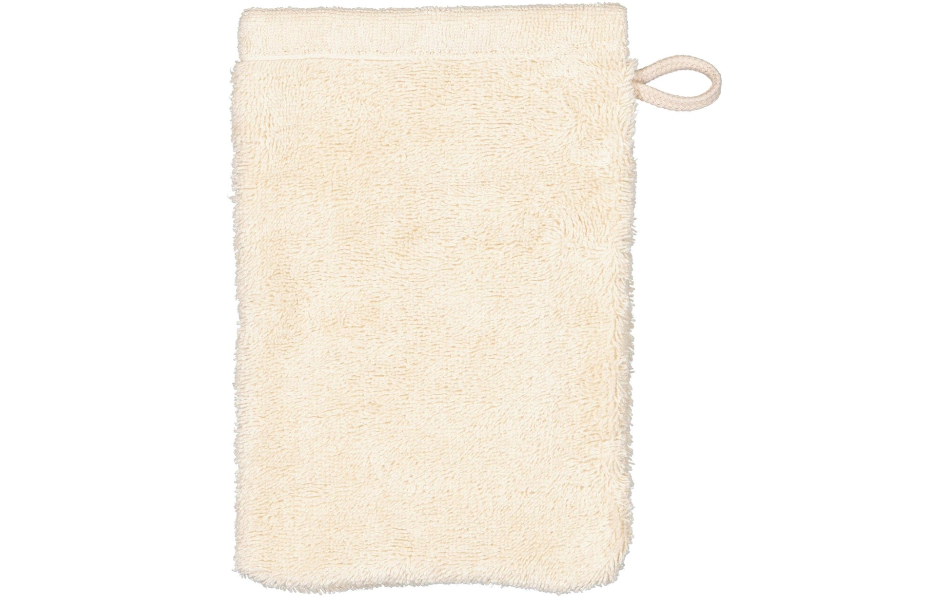 Cawö Waschhandschuh – 16×22 cm, Baumwolle, Beige