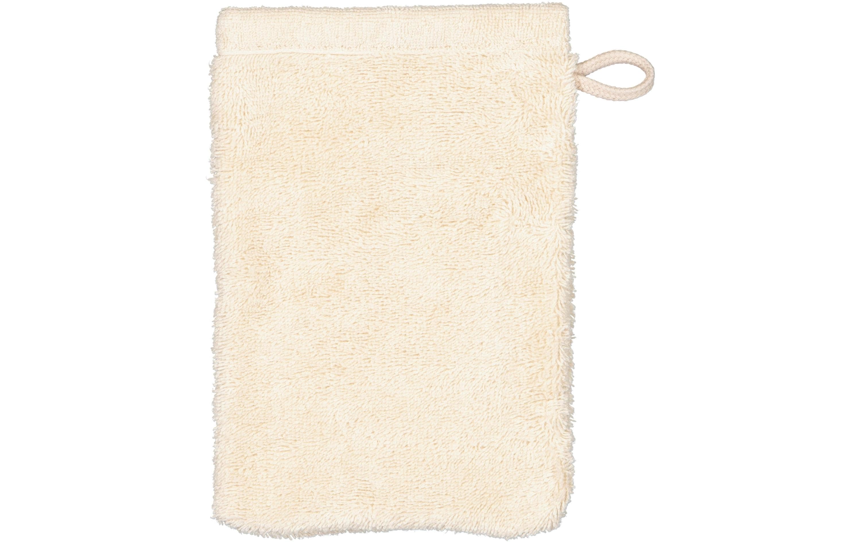 Cawö Waschhandschuh – 16×22 cm, Baumwolle, Beige