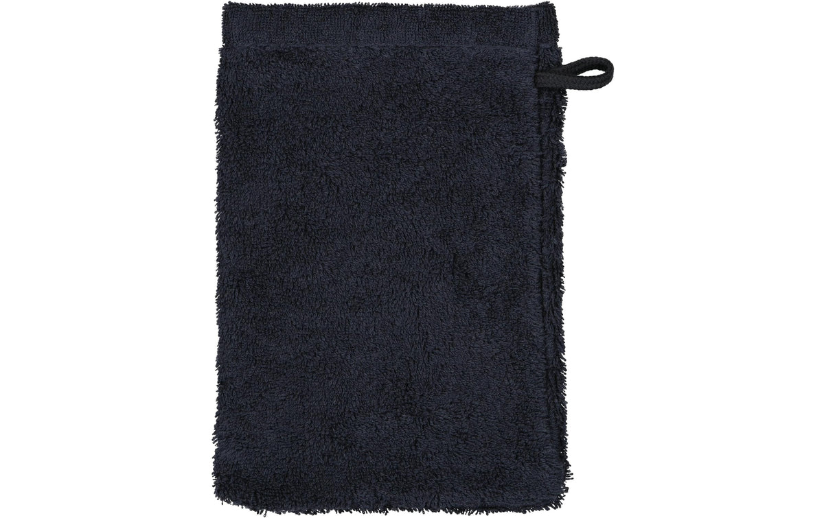 Cawö Waschhandschuh – 16×22 cm, Baumwolle, Schwarz