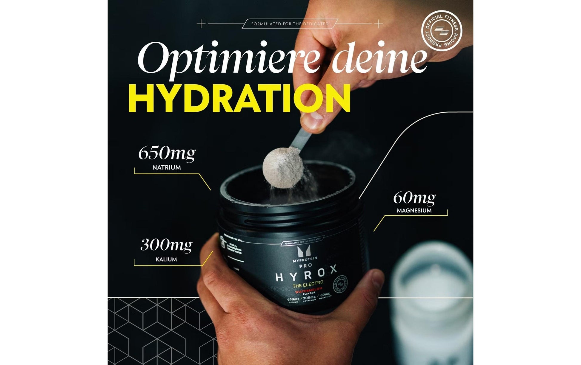 Myprotein Powertabs Hyrox The Electro, Wassermelone – 20 × 9,7 g