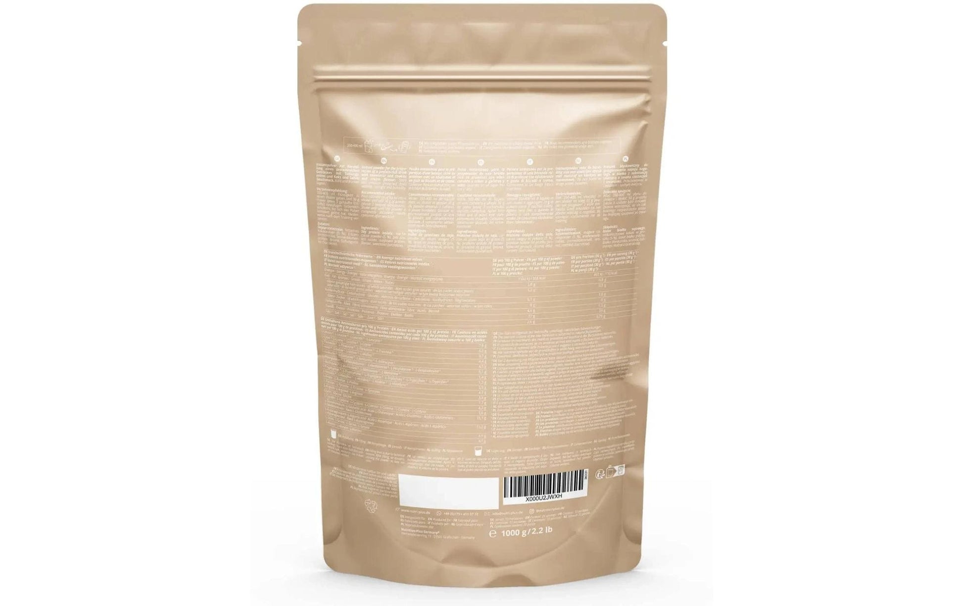 Nutri+ Vegan 3K Protein – Cookies & Cream – 1 kg