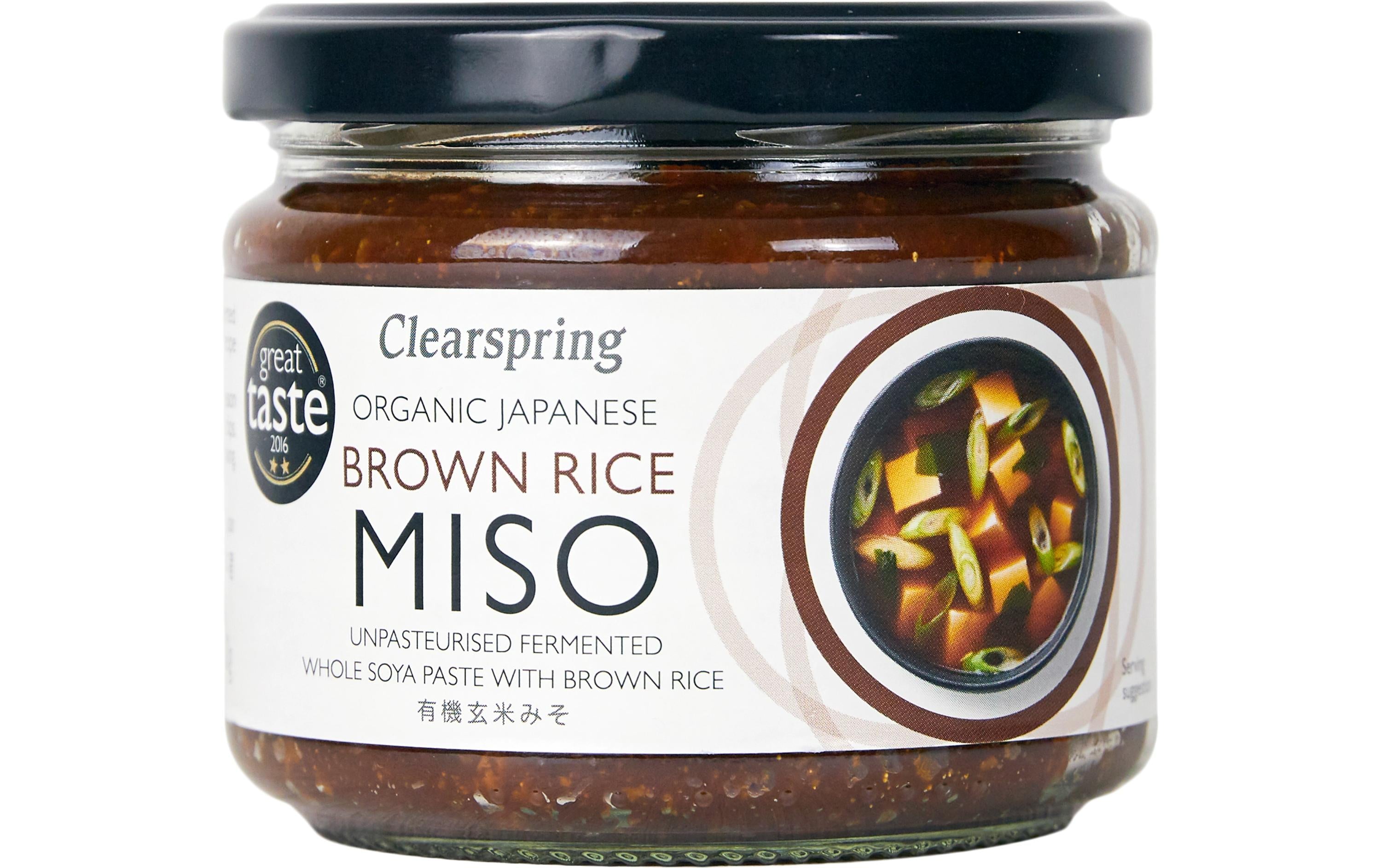 Clearspring Würzpaste Braunreis-Miso, unpasteurisiert, Bio – 300 g