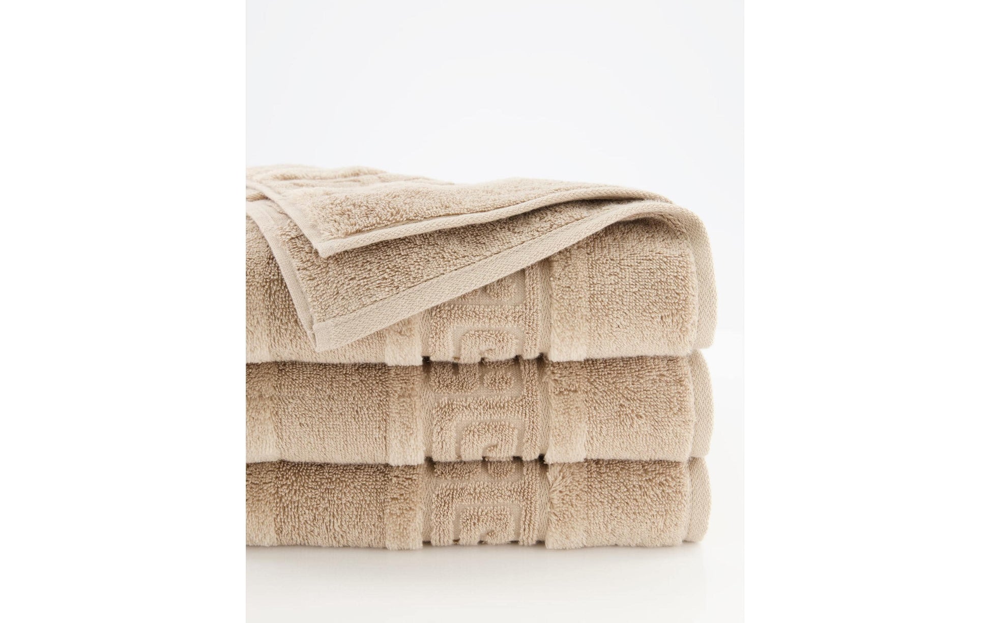 Cawö Waschlappen Noblesse – 30×30 cm, Baumwolle, Beige