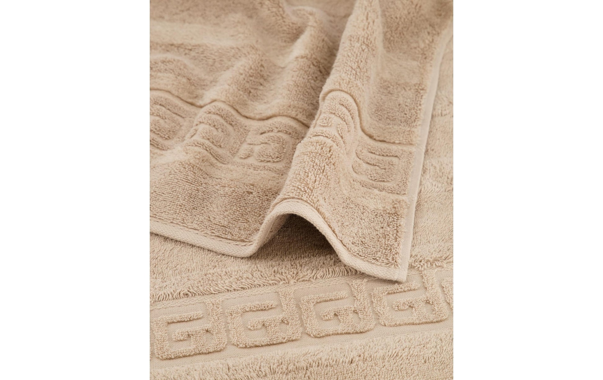 Cawö Waschhandschuh Noblesse – 16 × 22 cm, Beige, Baumwolle, OEKO-TEX