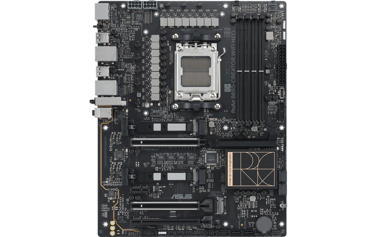 ASUS PROART B850-CREATOR WIFI NEO – Mainboard – Sockel AM5, AMD B850, ATX, DDR5, für Ryzen 7000/8000/9000