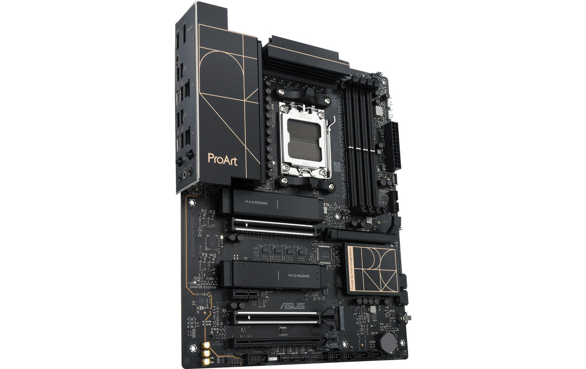 ASUS PROART B850-CREATOR WIFI NEO – Mainboard – Sockel AM5, AMD B850, ATX, DDR5, für Ryzen 7000/8000/9000