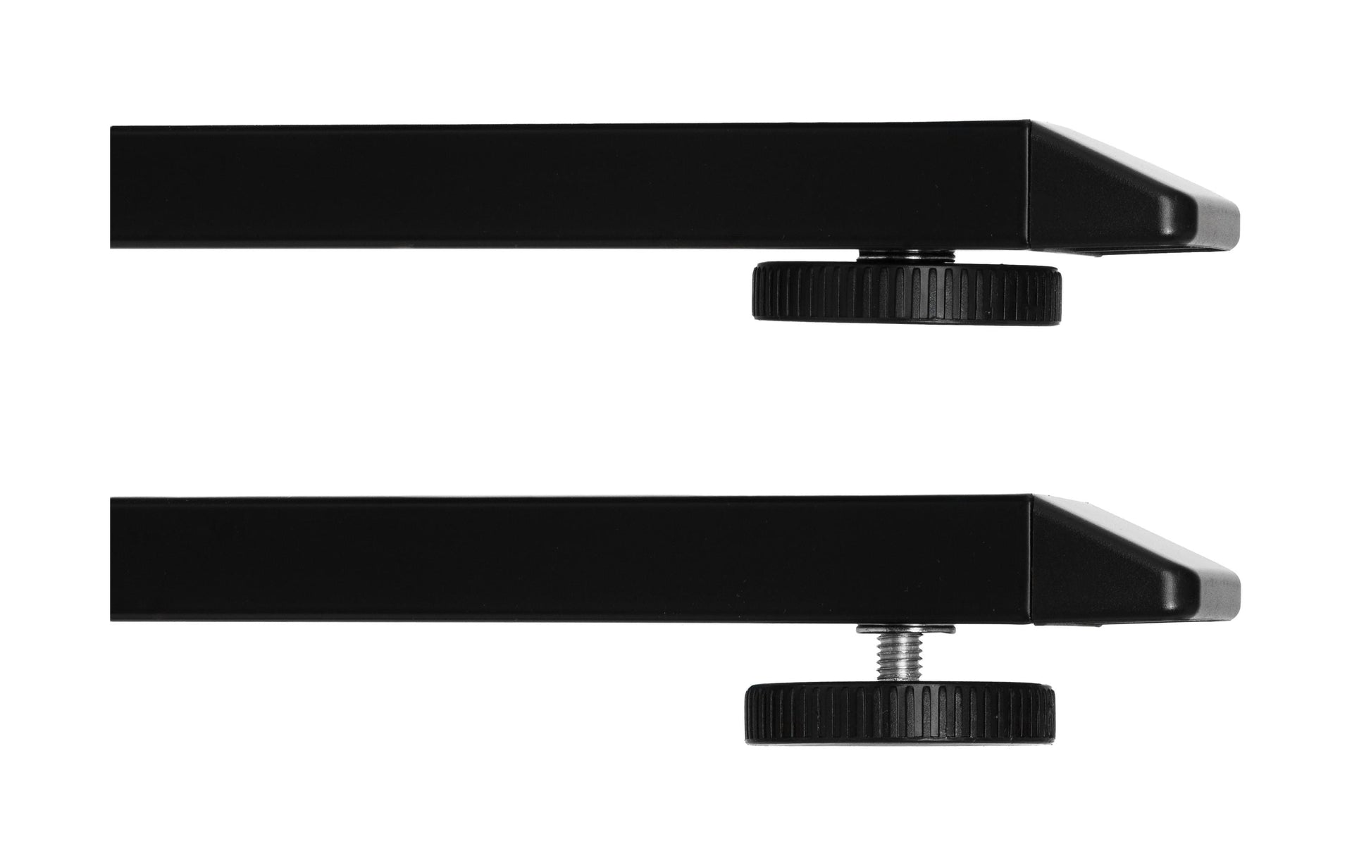 Onit Höhenverstellbarer Tisch, 140 × 60 cm, 70 kg, Schwarz, MDF/Metall