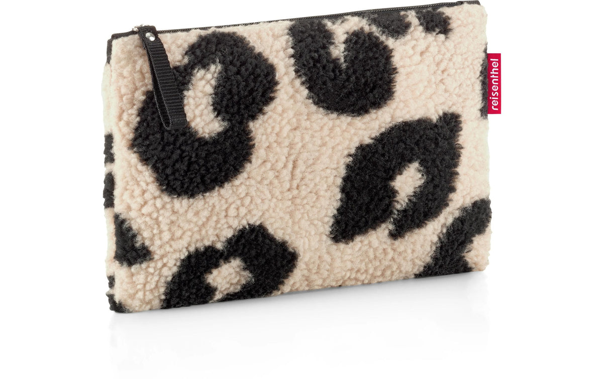 Reisenthel Kosmetiktasche – Reissverschluss, 24×17 cm – Beige – Polyester – Teddy Leo Cream – 1 Stk.