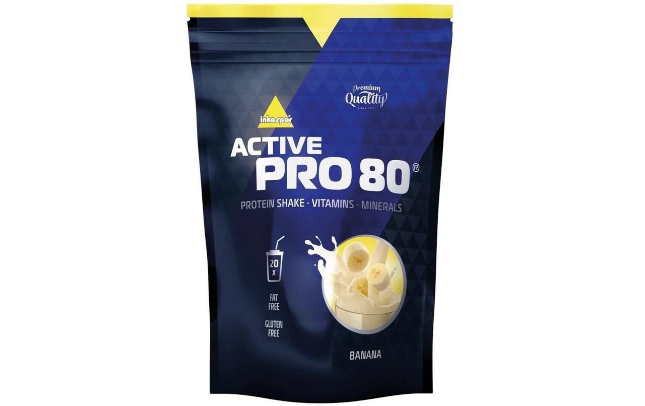 Inkospor Pro 80 Eiweisspulver Banane – glutenfrei – 500 g