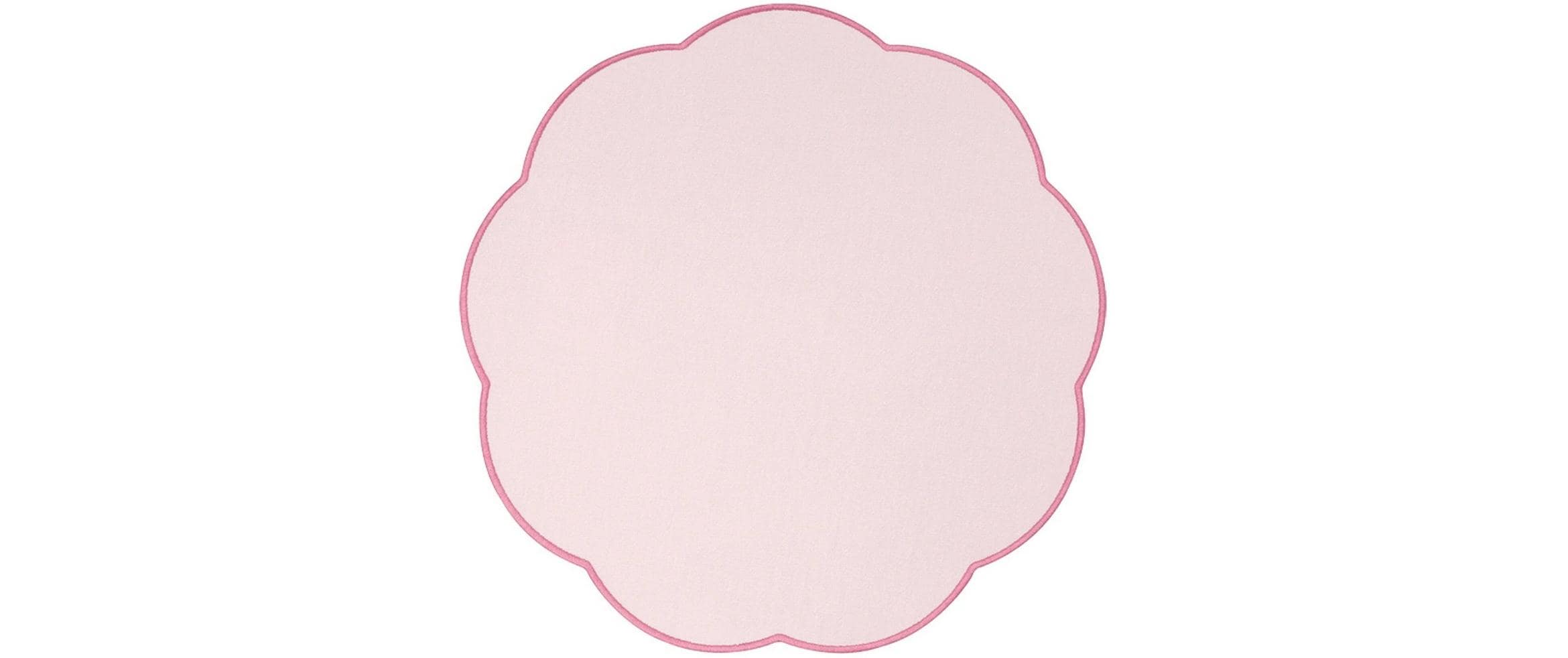 Villeroy & Boch Tischset Fleur – Baumwolle, rosa, 40 × 40 cm