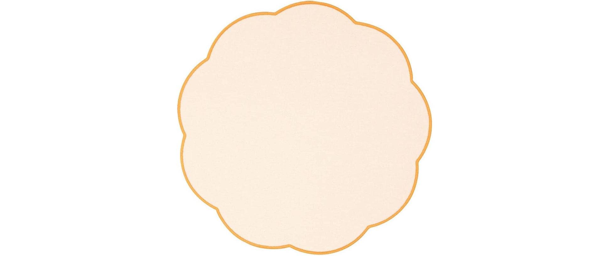 Villeroy & Boch Tischset Fleur – Baumwolle, Orange, 40 × 40 cm