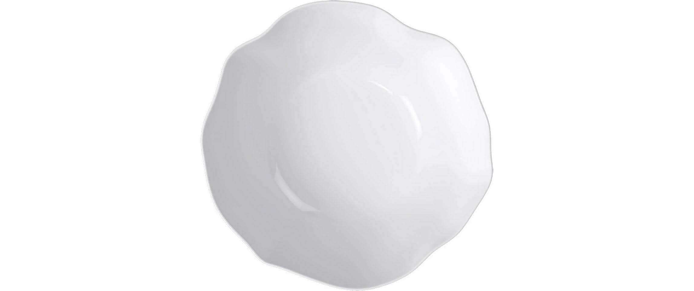 Villeroy & Boch Salatschüssel Pura – 1,8 l, Ø 26,0 cm, Porzellan, spülmaschinenfest, mikrowellengeeignet