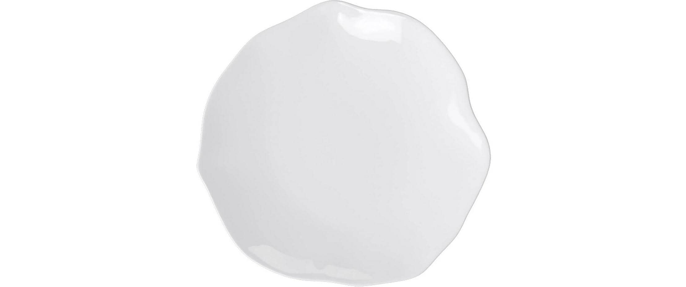 Villeroy & Boch Speiseteller Pura – Ø 27 cm, H 2,9 cm, Premium Bone Porzellan, spülmaschinenfest