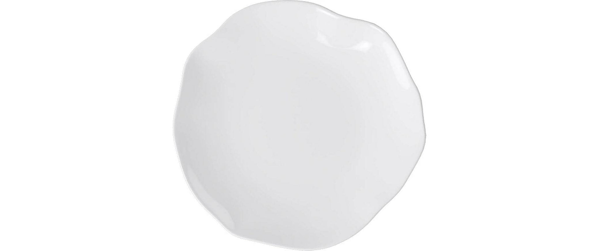Villeroy & Boch Brotteller Pura – Ø 17,1 cm, H 1,6 cm, Porzellan, Weiss, spülmaschinenfest