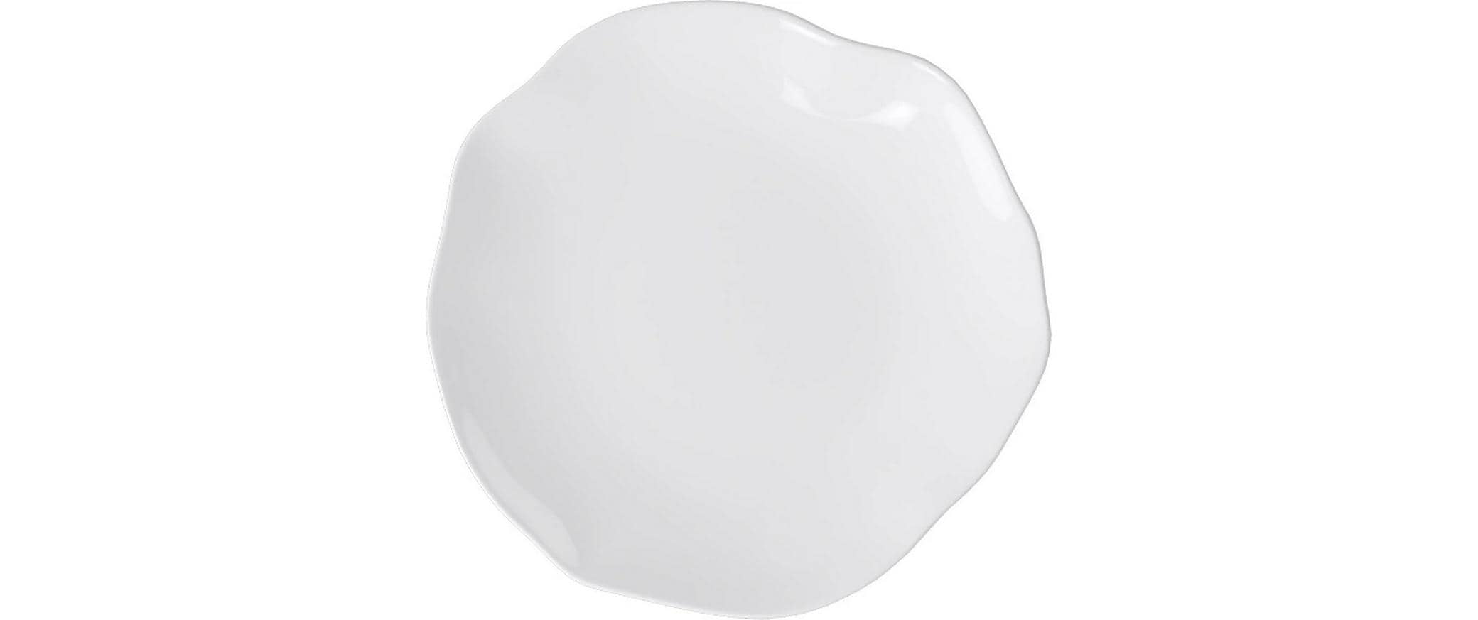 Villeroy & Boch Brotteller Pura – Ø 17,1 cm, H 1,6 cm, Porzellan, Weiss, spülmaschinenfest