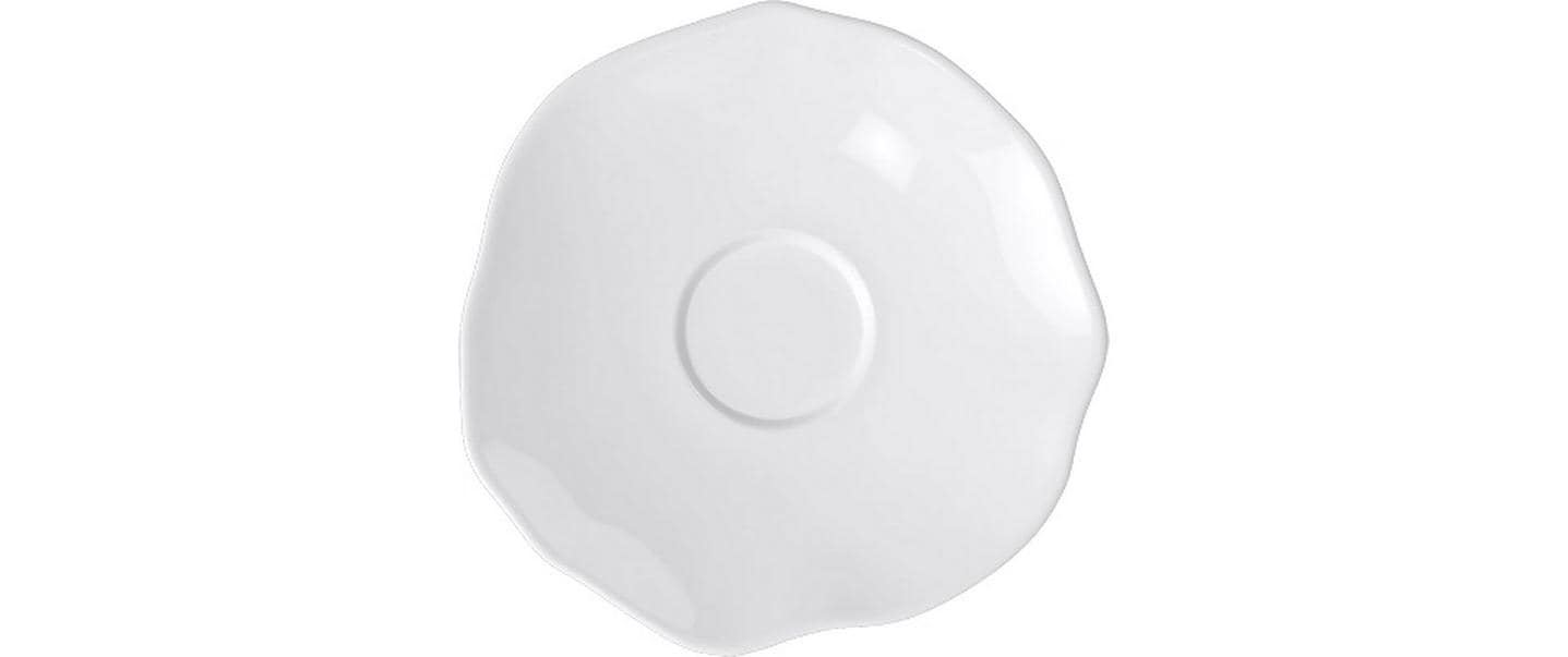 Villeroy & Boch Pura Espressountertasse – Ø 11,5 cm, H 1,7 cm, Porzellan, spülmaschinenfest