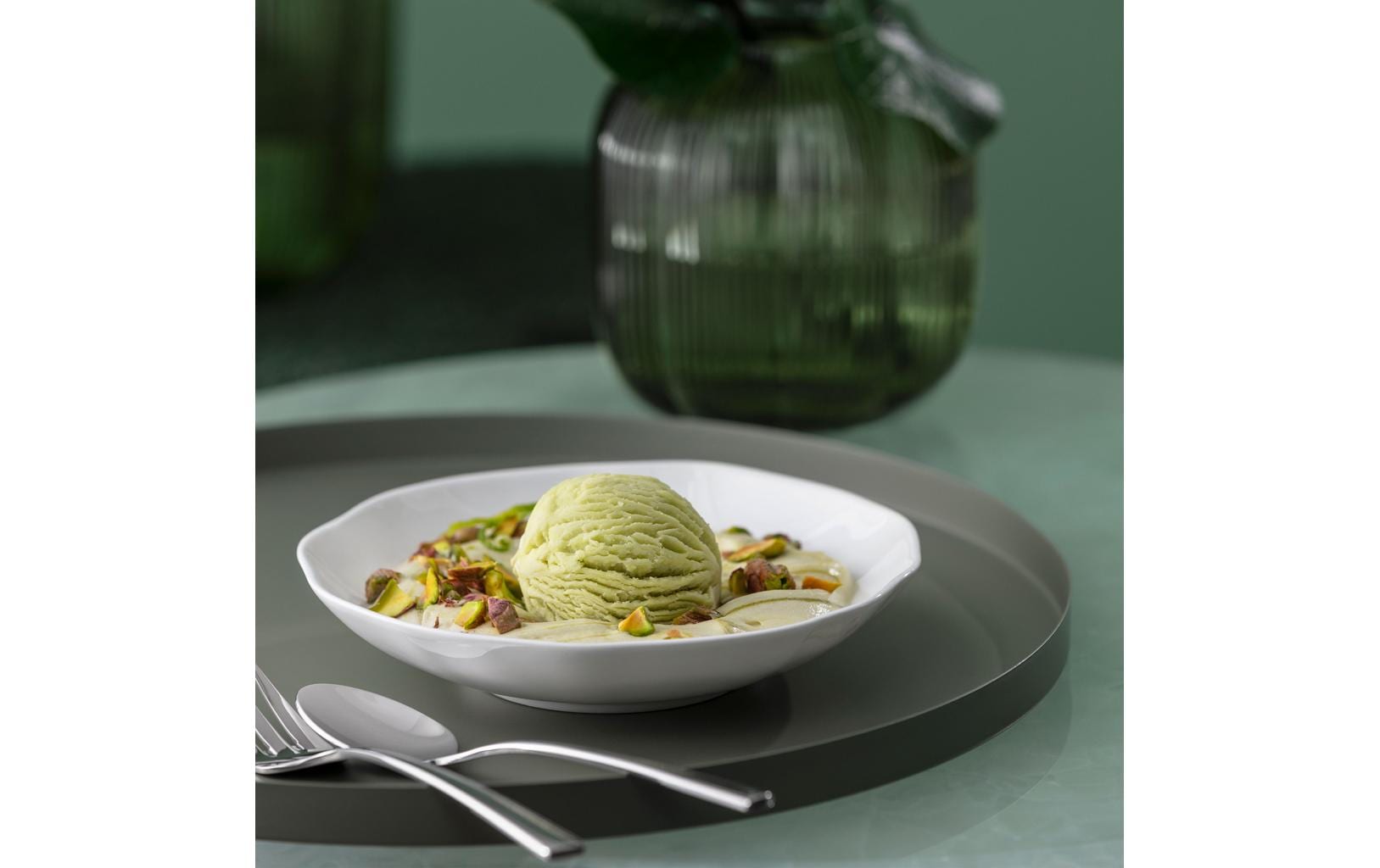 Villeroy & Boch Pura Dessertschale – 90 ml, Ø 15,1 cm, Bone Porzellan, Weiss, spülmaschinenfest