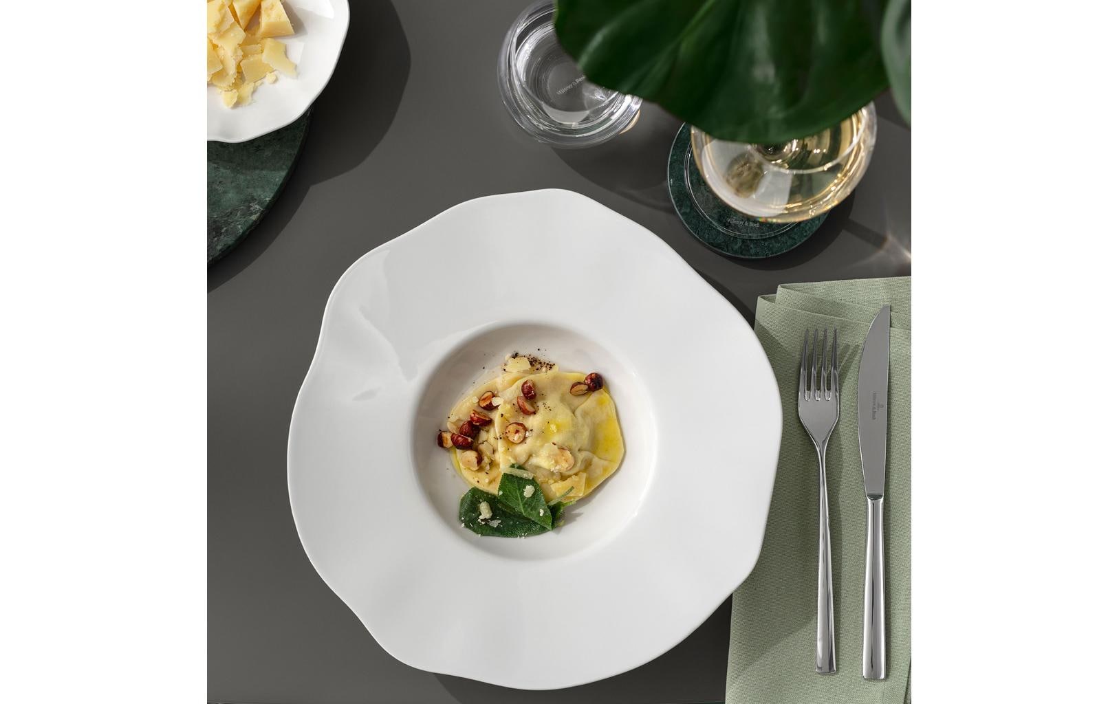 Villeroy & Boch Suppen- & Pastateller Pura – Ø 28,8 cm, Porzellan, spülmaschinenfest