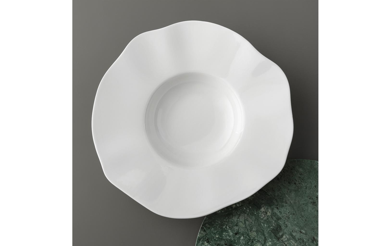 Villeroy & Boch Suppen- & Pastateller Pura – Ø 28,8 cm, Porzellan, spülmaschinenfest