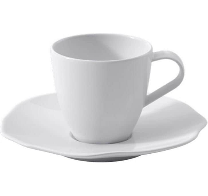 Villeroy & Boch Espressotasse – 50 ml, Ø 5,7 cm, H 5,1 cm, New Bone China, Weiss, spülmaschinenfest