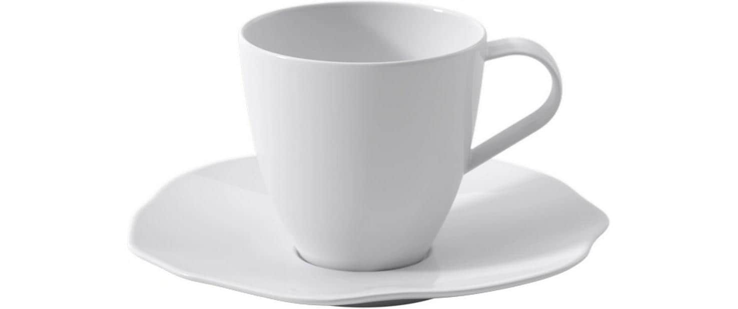 Villeroy & Boch Kaffeetasse – 150 ml, Ø 8,0 cm, H 7,6 cm, Porzellan, spülmaschinenfest, mikrowellengeeignet