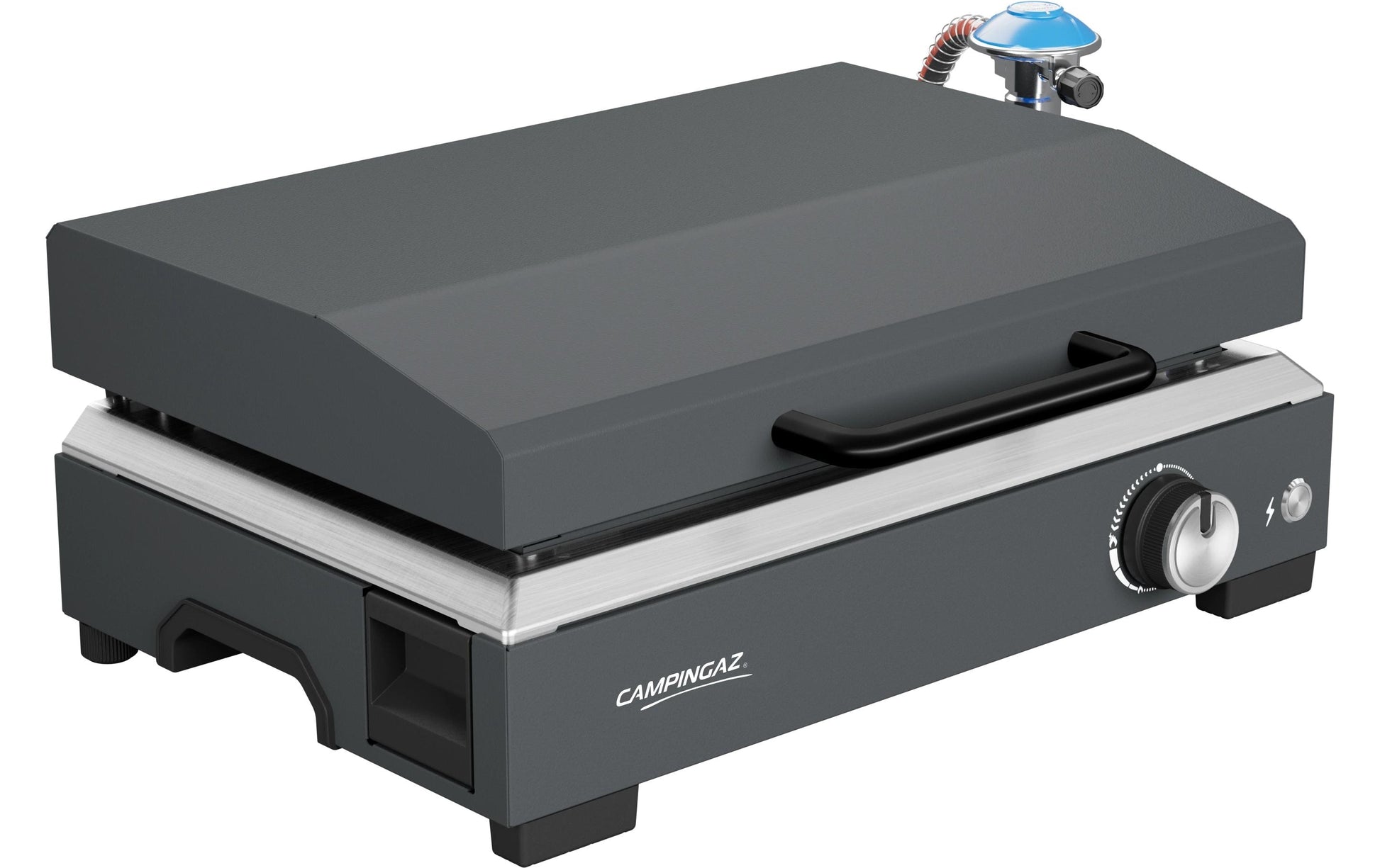 Campingaz Plancha Sigma 1 CV – 1 Brenner, 2,8 kW, 1350 cm², Gusseisen/Stahl – schwarz