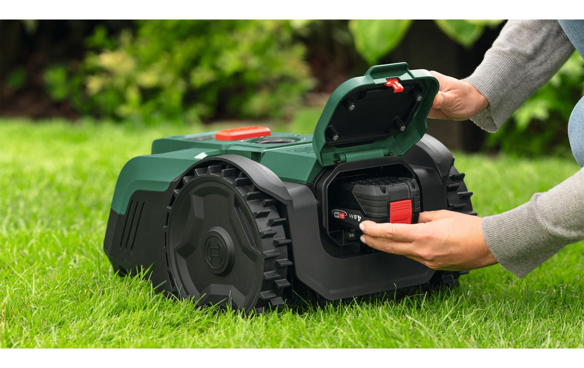 Bosch VISIMOW18V-100 – 18 V – Schnittbreite 160 mm – Mähfläche 100 m² – 4 Ah