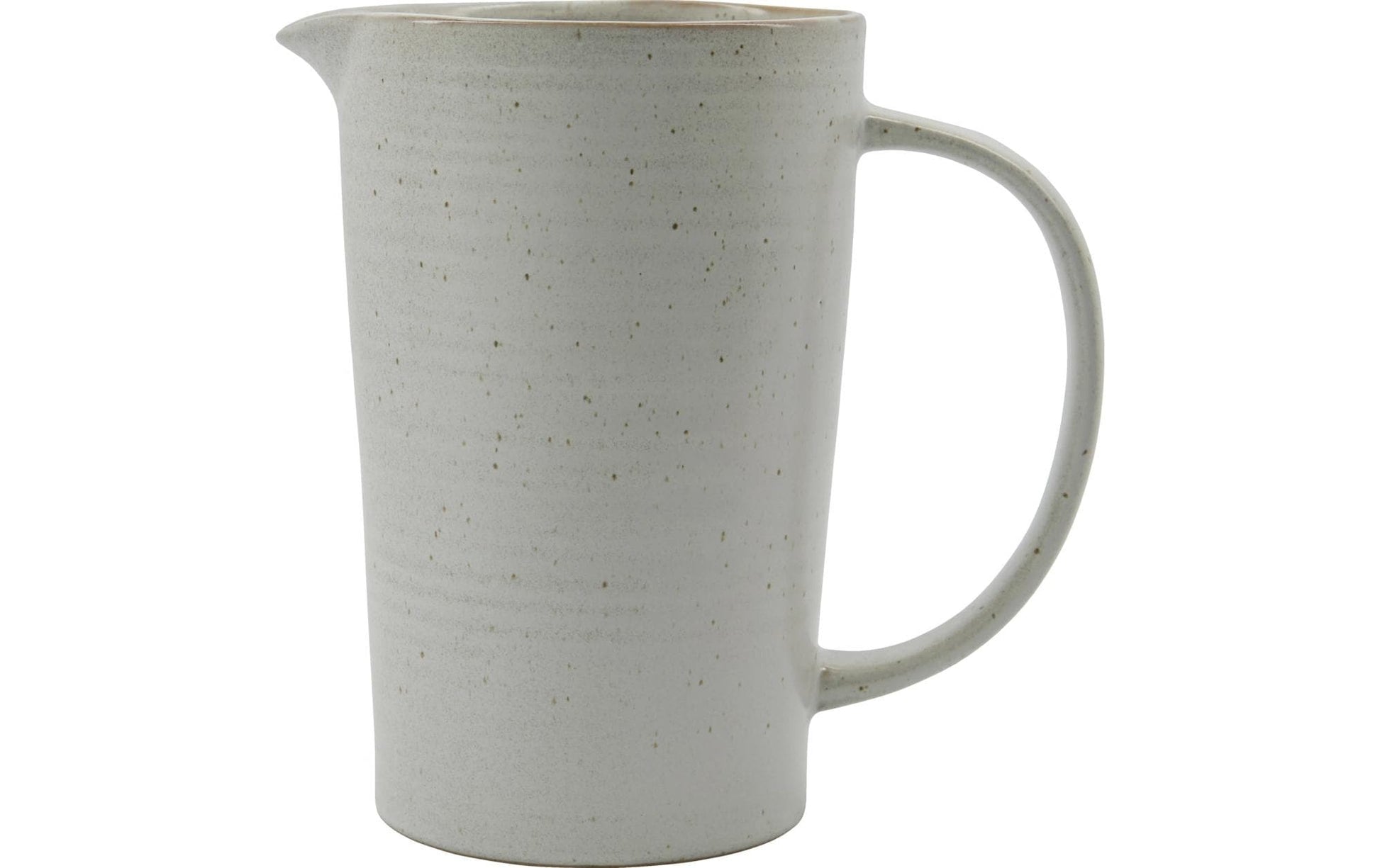 Society of Lifestyle House Doctor Krug Pion – 1,5 l, Ø 12 cm, H 19 cm, Steinzeug, Hellgrau, spülmaschinenfest, mikrowellengeeignet