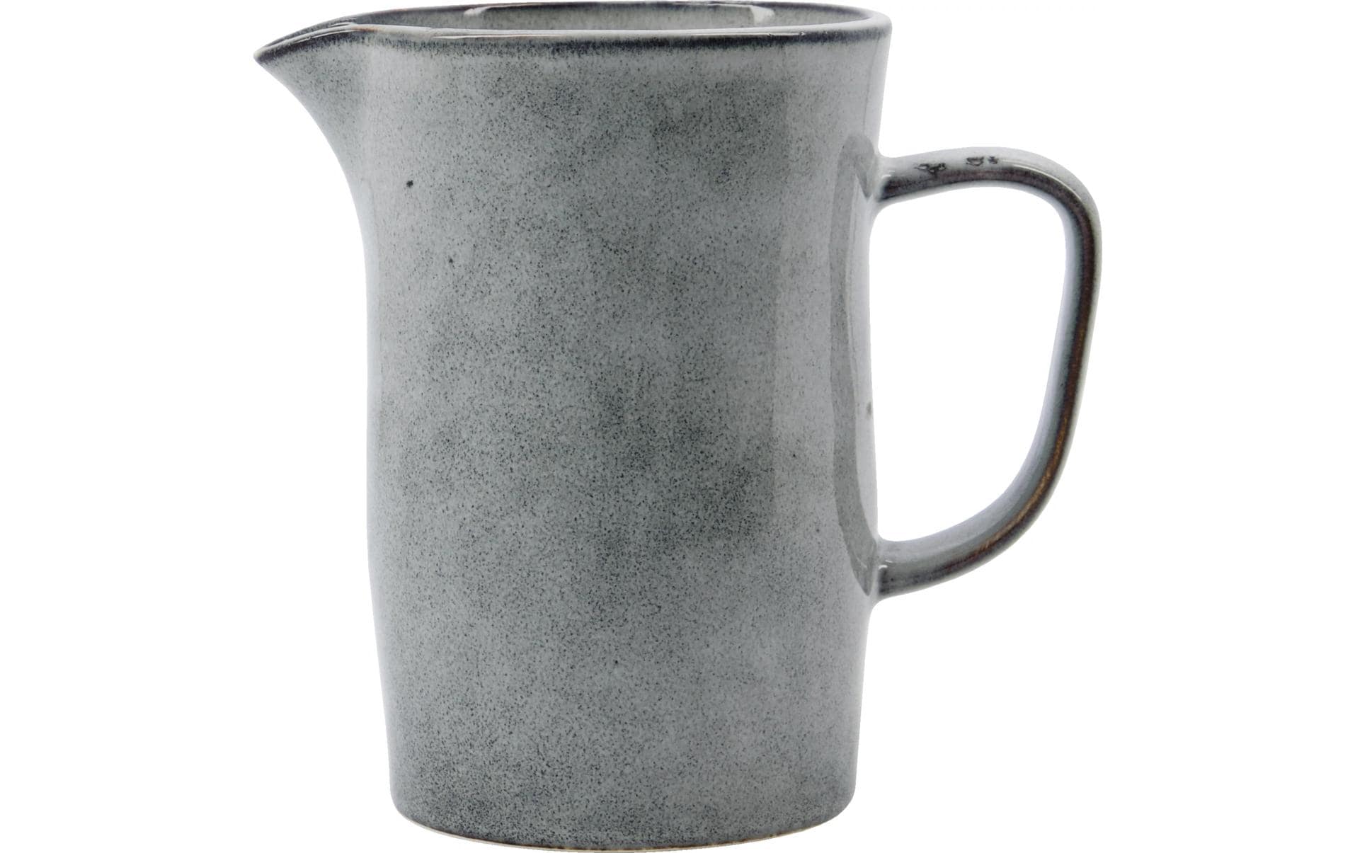 Society of Lifestyle House Doctor Krug Rustic – 300 ml, Ø 8 cm, H 12 cm, Steinzeug, Grau, mikrowellengeeignet, spülmaschinenfest
