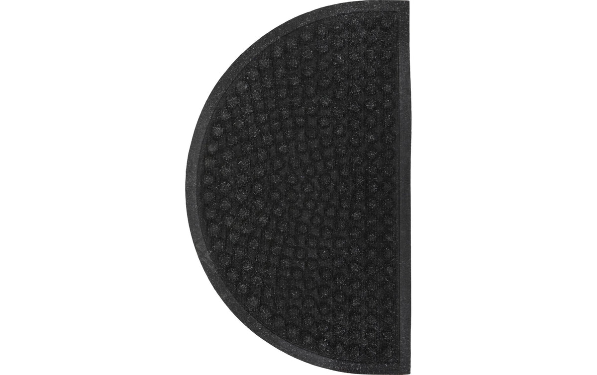 Society of Lifestyle House Doctor Fussmatte – Gummi/Polypropylen – Schwarz – 450 × 750 mm – 8 mm
