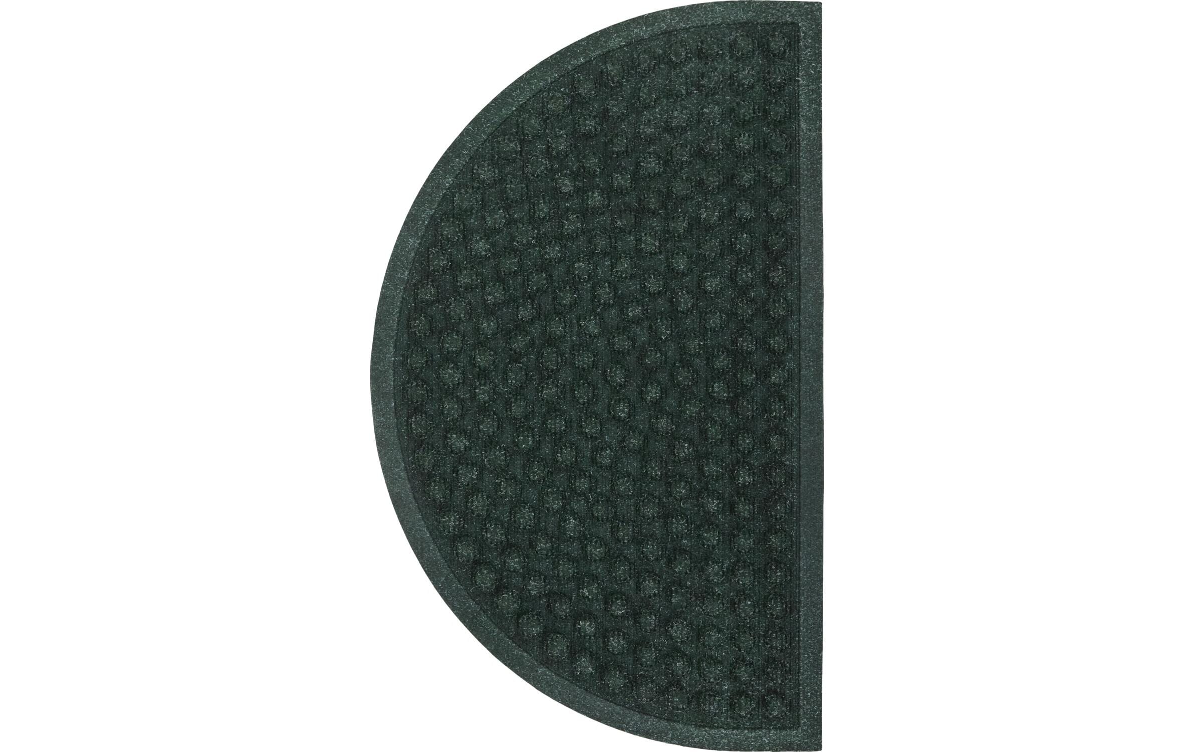 Society of Lifestyle House Doctor Bodenmatte – 45 × 75 cm, Dunkelgrün, Gummi/Polypropylen, Dicke 0,8 cm