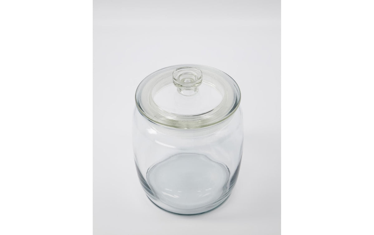 Society of Lifestyle House Doctor – Vorratsdose 2 l, Ø 15,3 × 19,8 cm, Glas/Polyethylen (PE), Transparent